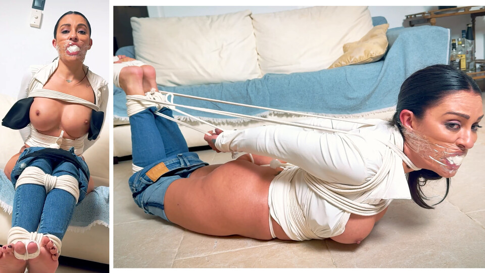 Lola Lu in Curious Step-Mum finds bondage pics on her Dominant Step Son's laptop (4K)